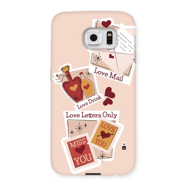 Love Language Back Case for Galaxy S6