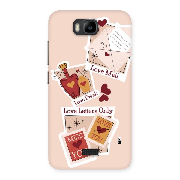 Love Language Back Case for Honor Bee