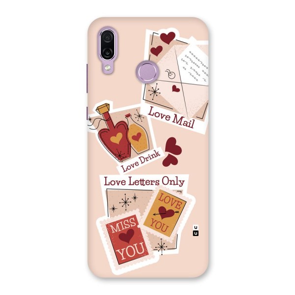 Love Language Back Case for Honor Play