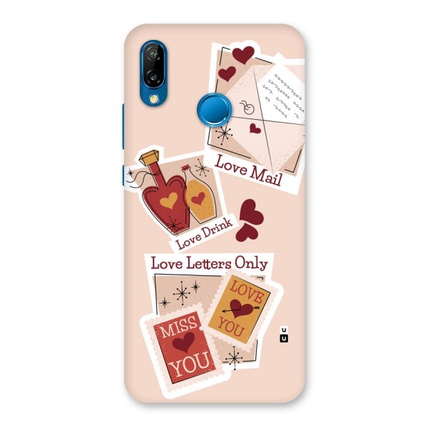 Love Language Back Case for Huawei P20 Lite