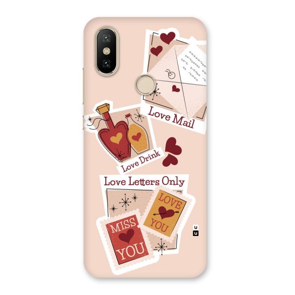 Love Language Back Case for Mi A2