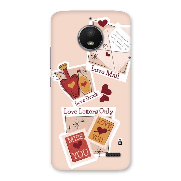 Love Language Back Case for Moto E4