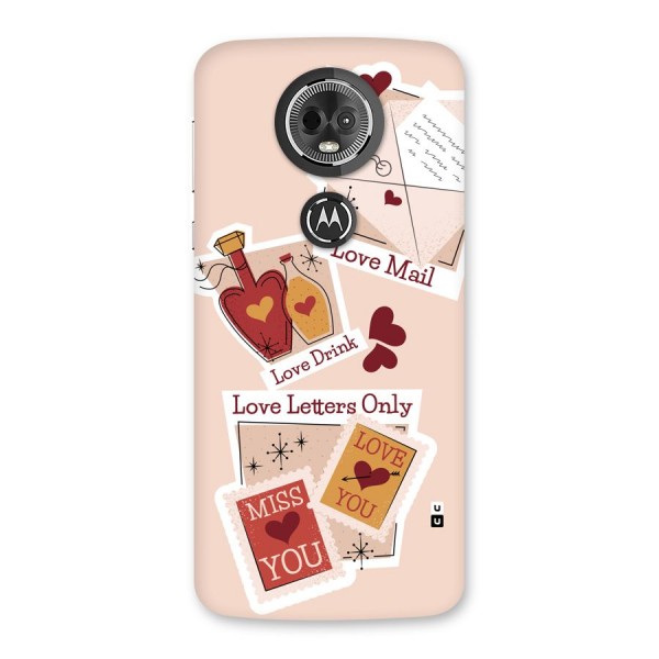 Love Language Back Case for Moto E5 Plus