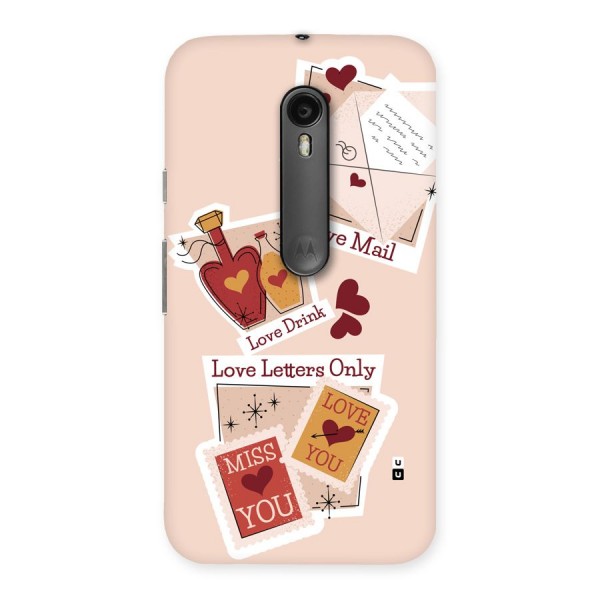 Love Language Back Case for Moto G3