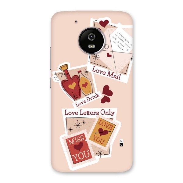 Love Language Back Case for Moto G5