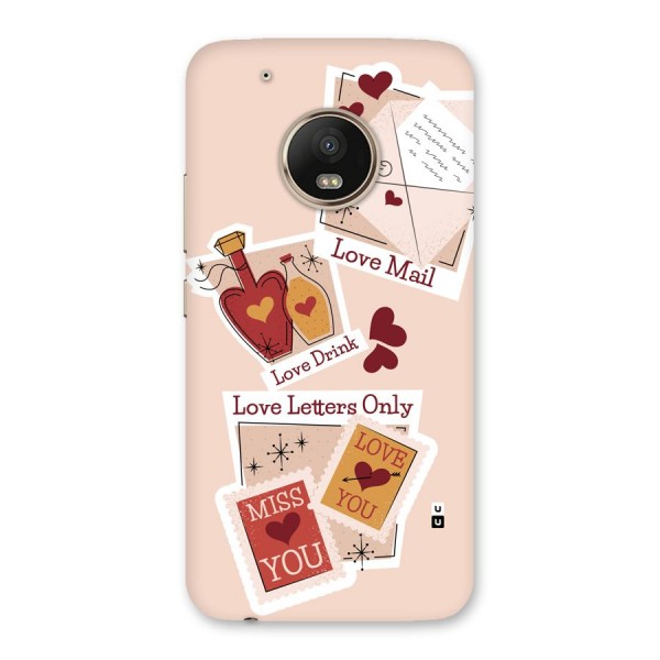 Love Language Back Case for Moto G5 Plus