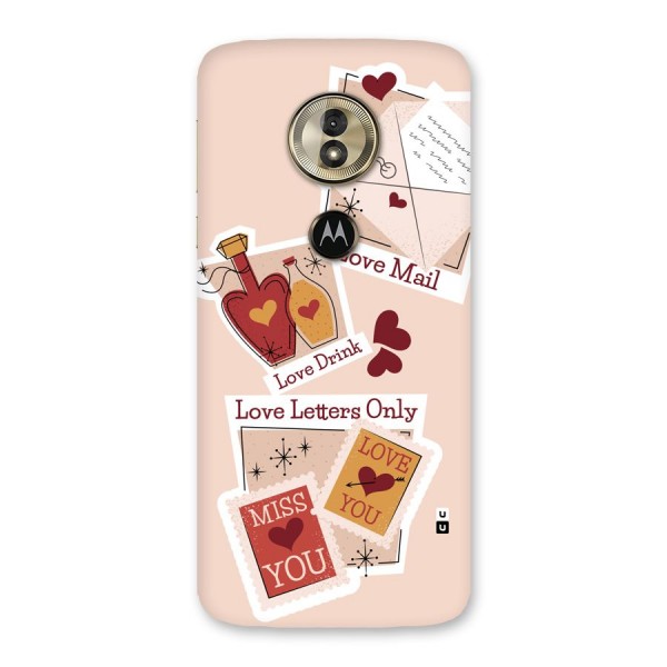 Love Language Back Case for Moto G6 Play