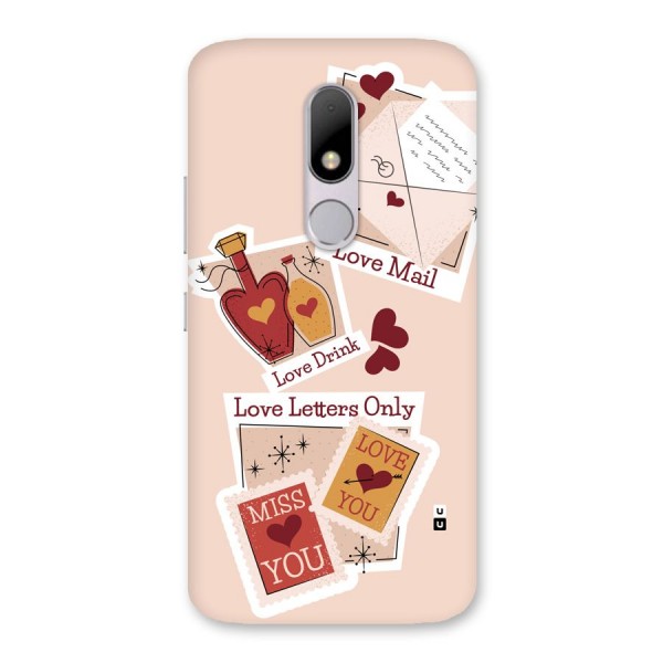 Love Language Back Case for Moto M