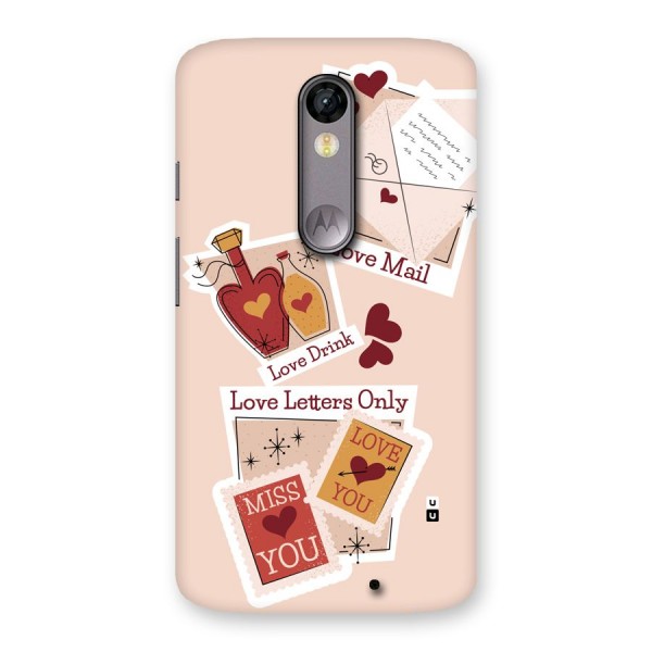 Love Language Back Case for Moto X Force