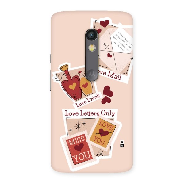 Love Language Back Case for Moto X Play