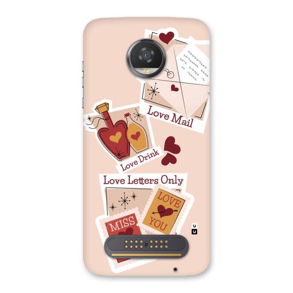 Love Language Back Case for Moto Z2 Play