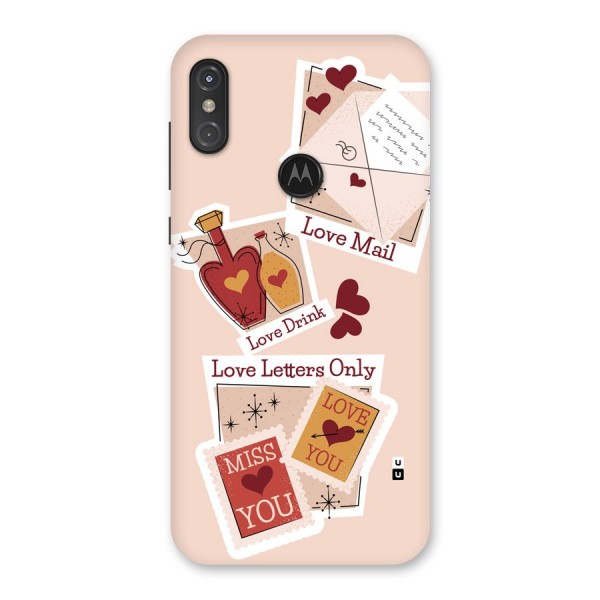 Love Language Back Case for Motorola One Power