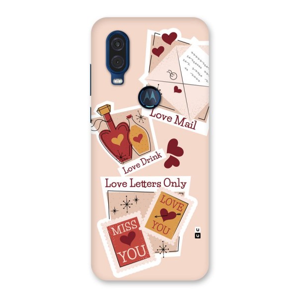 Love Language Back Case for Motorola One Vision