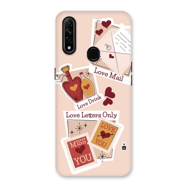 Love Language Back Case for Oppo A31