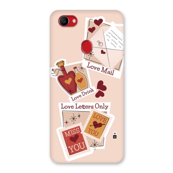 Love Language Back Case for Oppo F7