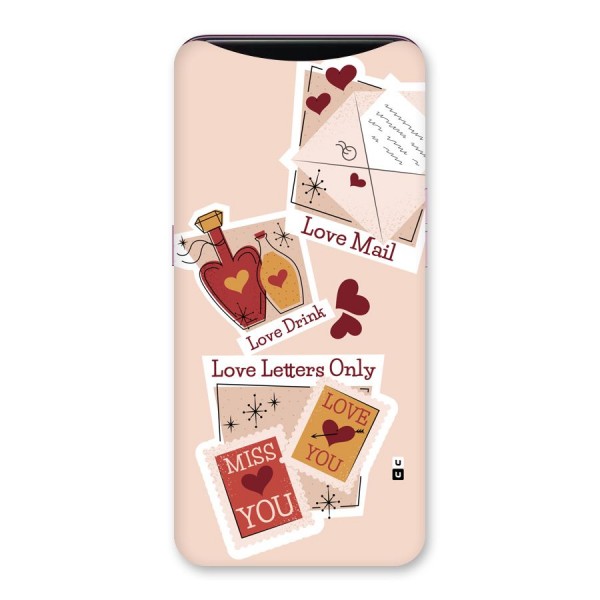 Love Language Back Case for Oppo Find X