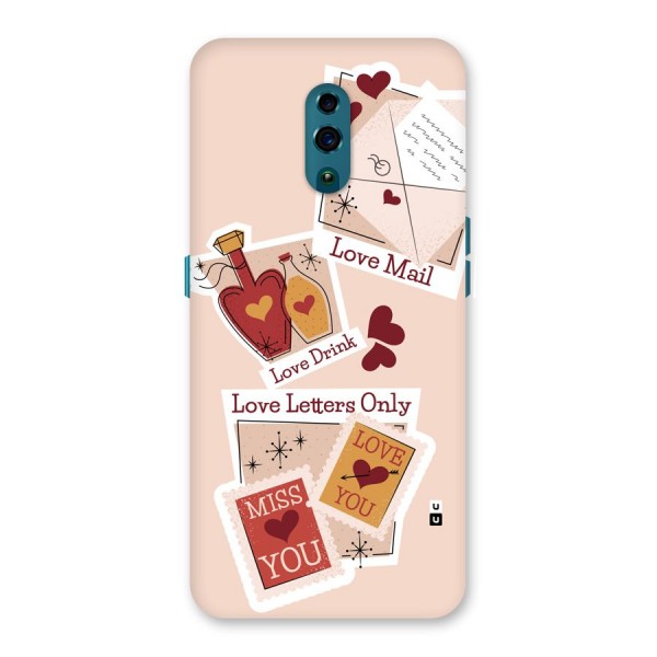 Love Language Back Case for Oppo Reno