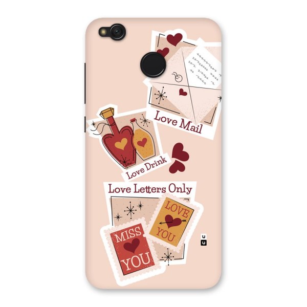 Love Language Back Case for Redmi 4