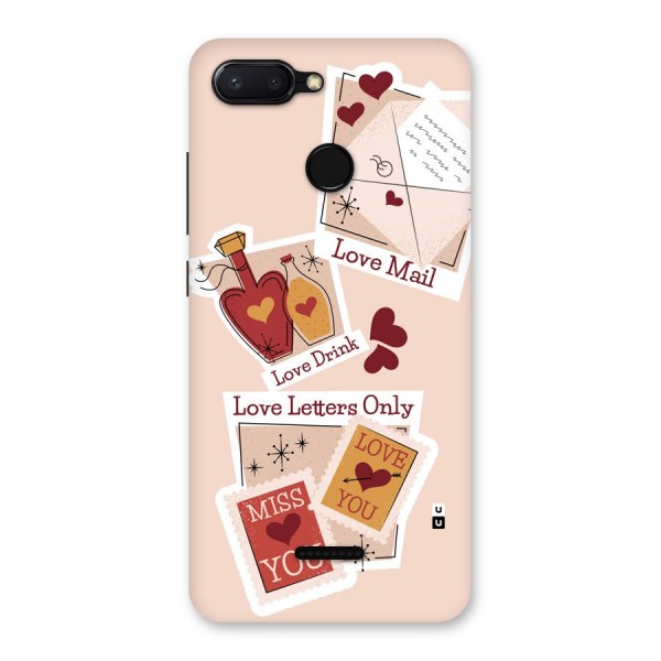 Love Language Back Case for Redmi 6