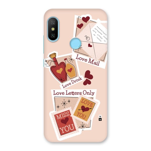 Love Language Back Case for Redmi 6 Pro