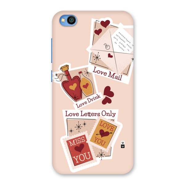 Love Language Back Case for Redmi Go