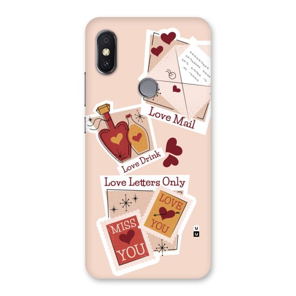 Love Language Back Case for Redmi Y2