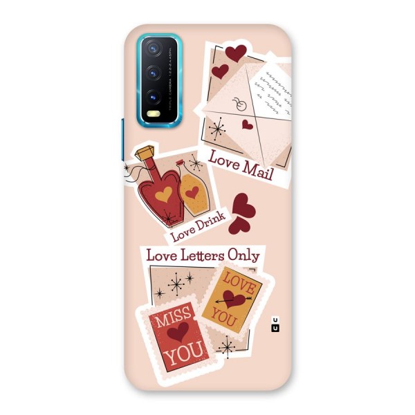 Love Language Back Case for Vivo Y12s