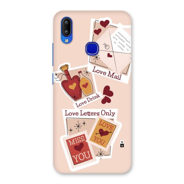 Love Language Back Case for Vivo Y91