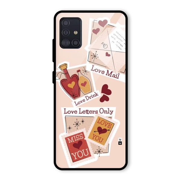 Love Language Glass Back Case for Galaxy A51