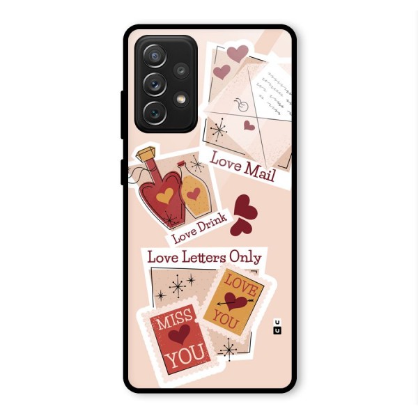 Love Language Glass Back Case for Galaxy A72