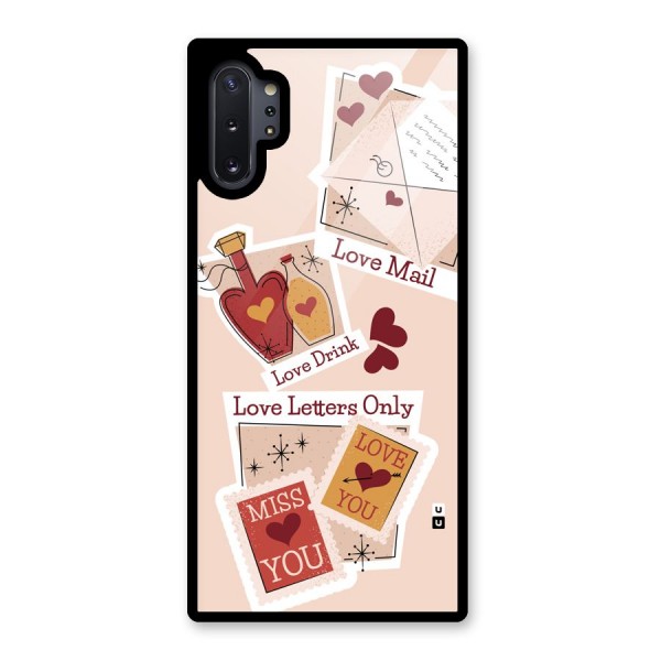 Love Language Glass Back Case for Galaxy Note 10 Plus