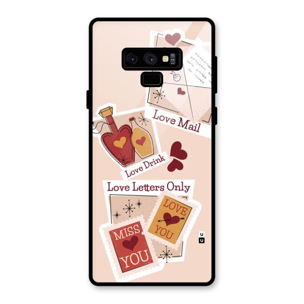 Love Language Glass Back Case for Galaxy Note 9