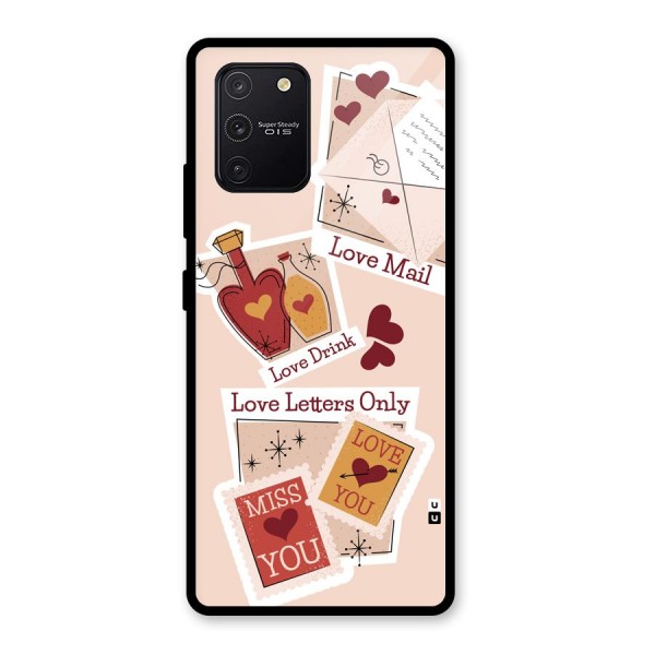 Love Language Glass Back Case for Galaxy S10 Lite