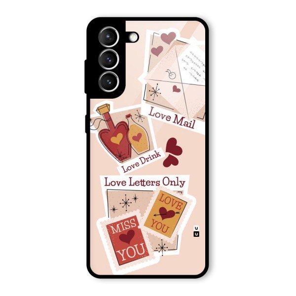 Love Language Glass Back Case for Galaxy S21 5G