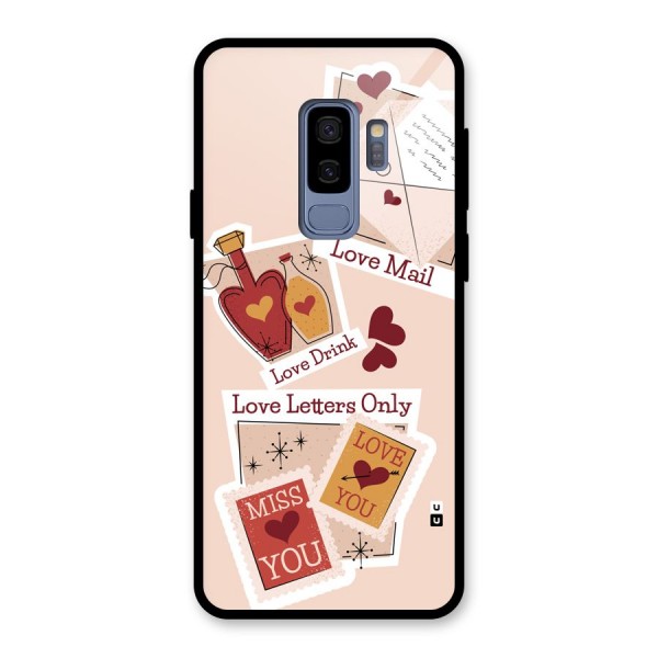 Love Language Glass Back Case for Galaxy S9 Plus