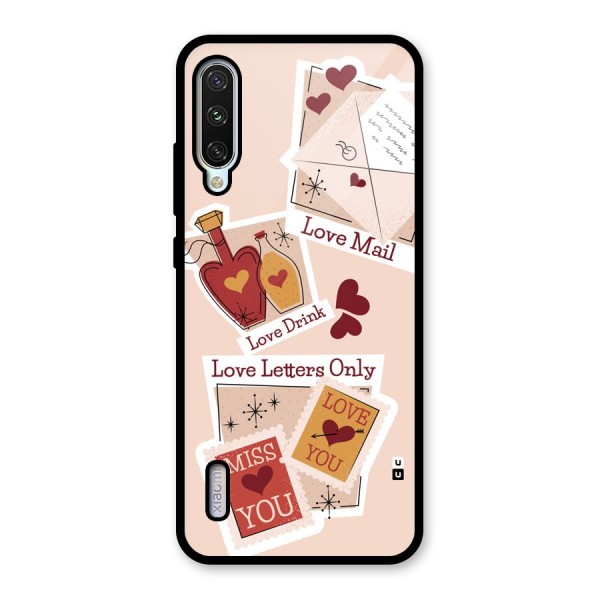 Love Language Glass Back Case for Mi A3