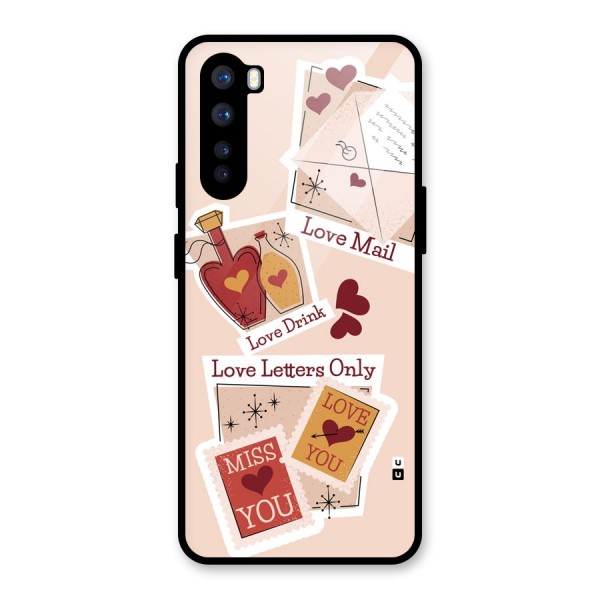 Love Language Glass Back Case for OnePlus Nord