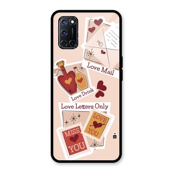 Love Language Glass Back Case for Oppo A52