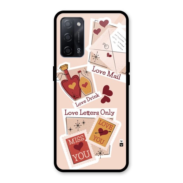 Love Language Glass Back Case for Oppo A53s 5G