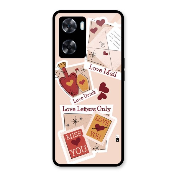 Love Language Glass Back Case for Oppo A77