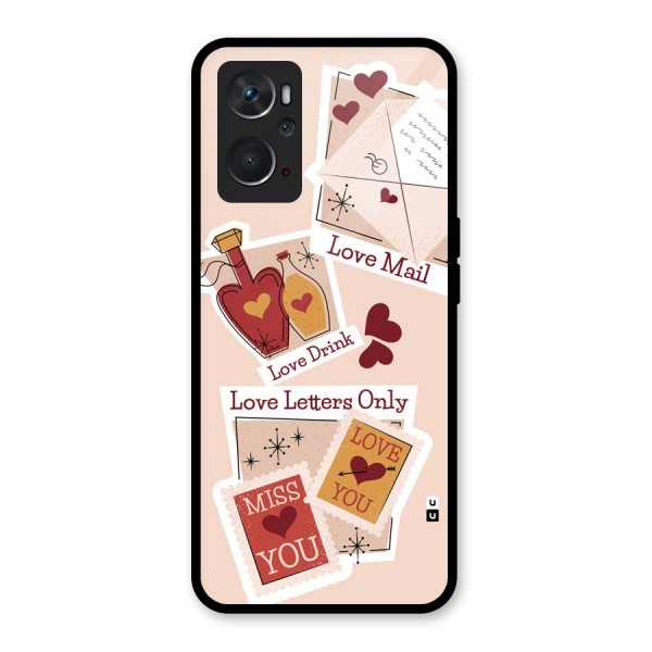 Love Language Glass Back Case for Oppo K10 4G