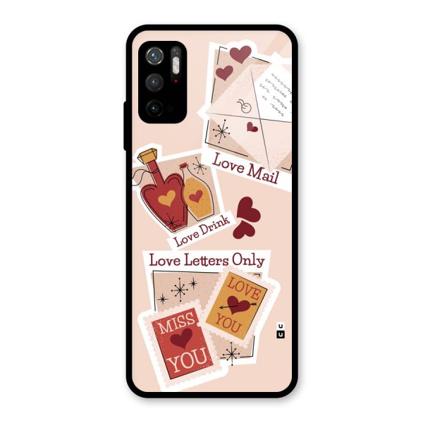 Love Language Glass Back Case for Poco M3 Pro 5G