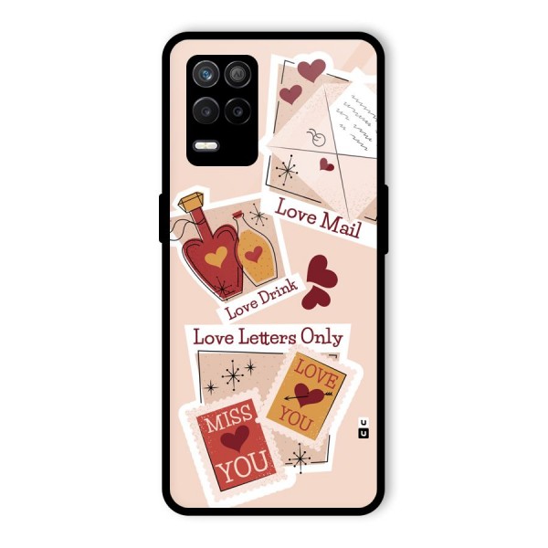 Love Language Glass Back Case for Realme 8 5G