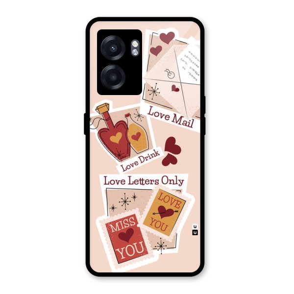 Love Language Glass Back Case for Realme Narzo 50 5G