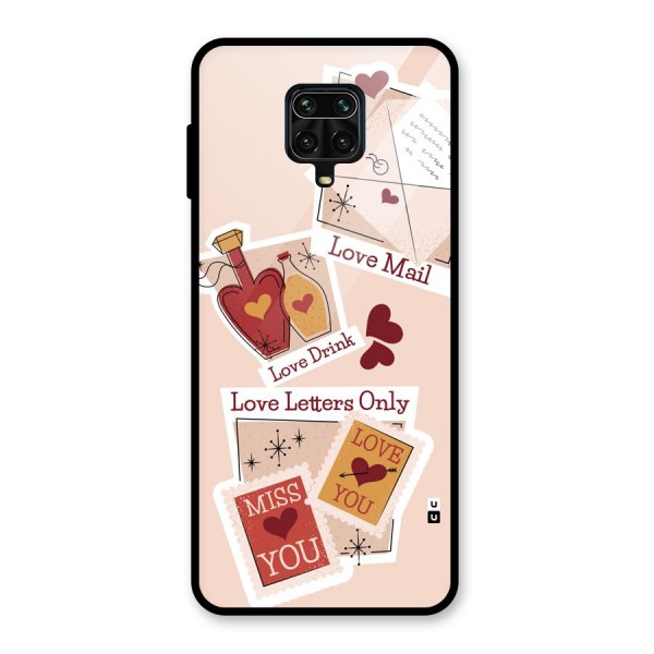 Love Language Glass Back Case for Redmi Note 10 Lite