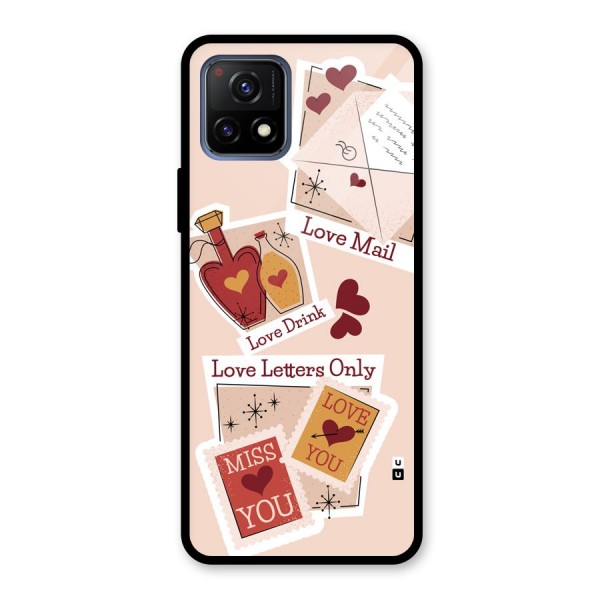 Love Language Glass Back Case for Vivo Y72 5G