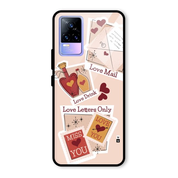 Love Language Glass Back Case for Vivo Y73