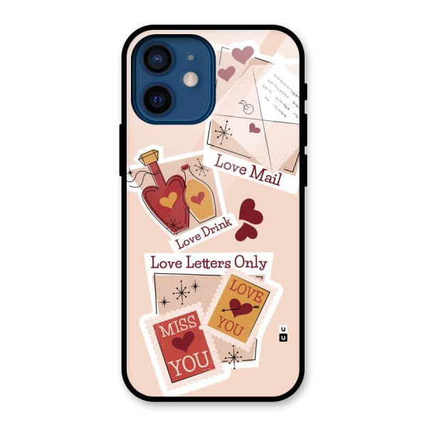 Love Language Glass Back Case for iPhone 12 Mini