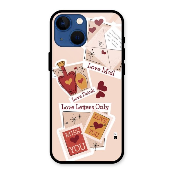 Love Language Glass Back Case for iPhone 13 Mini