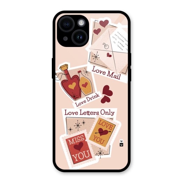 Love Language Glass Back Case for iPhone 14